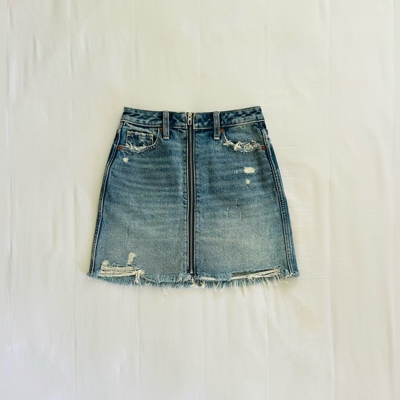 Abercrombie and Fitch Denim Mini Skirt - Picture 1 of 5